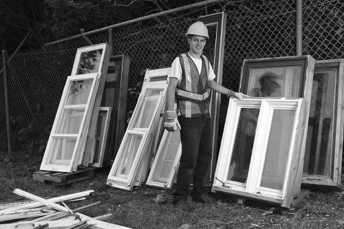 Professional team removing office furniture in Shoreditch