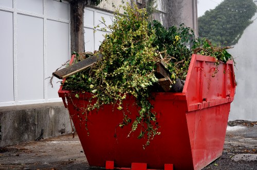Sustainable recycling practices during house clearance